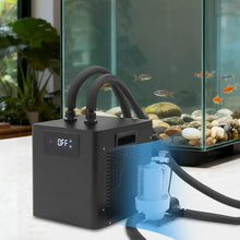 Hanmorfarbi Ice Bath Water Chiller with Pump, 1/3HP Portable Cold Plunge Chiller, Adjustable Temp 36-122°F, Quiet <40dB for Outdoor Cold Plunge Tub, Home Gym Recovery, US Plug 110V
