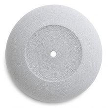 Set of 3 Round Polystone Indoor/Outdoor Planters, Gray