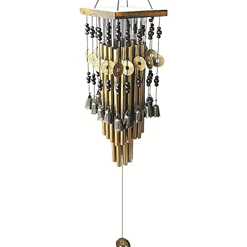 HAYNAH Marycan Large Wind Chimes for Outside, Wood Wind Chimes, Metal Wind Chimes Ornaments, Large Memorial Wind Chimes Outdoor Decor for Garden, Patio, Yard Suitable as A Gift for Unisex