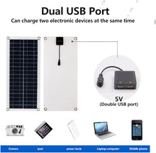 CHRISK 3Pcs 1000W Solar Panel Kit, Solar Power Station Portable Generator Charger 18V with Controller Waterproof Solar Panel for Camping