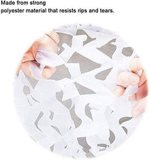 YuTing Camouflage Mesh Hunting Shutters Lightweight Durable White