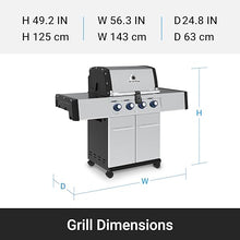 Broil King 956317 Regal S 420 Pro 4 Burner Natural Gas Grill - Stainless Steel