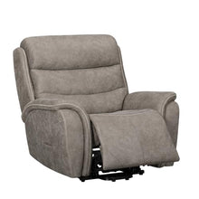 Folu Power Lift Recliner Chair with Heat and Massage, Gray Polyester Blend