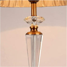 BIOMICE Dimmable Floor Lamp Metal Floor Lamp Crystal Floor Light Fabric Lampshade Standing Lamp Reading Lamp for Living Room Office and Bedroom Floor Light