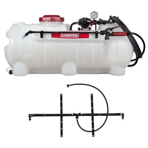 CHAPIN 97214 25-Gallon ATV/UTV Sprayer with 2-Nozzle Boom & 12V Pump