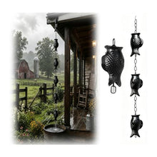 RNLFSP Farmhouse Decor Fish Rain Chain for Outdoor Retreat, Custom Size