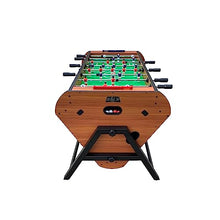 KICK Triplex 55" Telescopic Rods 3-in-1 Swivel Multi Game Table Brown