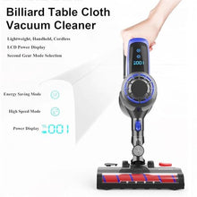 SDdPulse Billiard Table Cloth Cleaner, Cordless Vacuum Cleaner for Pool Table, Electric Brush Cleaner Kit with Replaceable Battery, Ideal for Snooker Tables