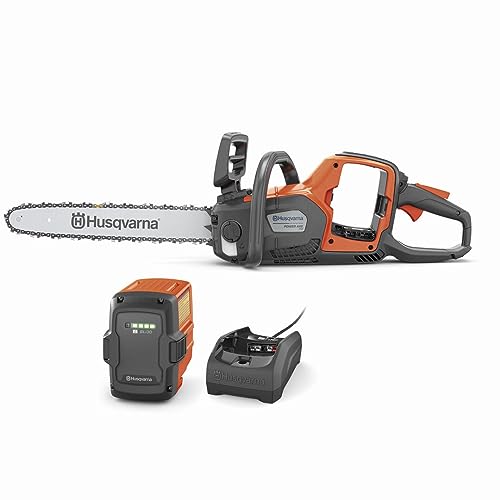 Husqvarna Power Axe 350i Chainsaw, 18 Inch, with Battery and Charger
