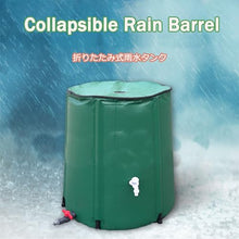 GPDJHRTI Rainwater Barrels, Thickened Fabric, Mesh Filtration, Stable and Structure(Black,750L)
