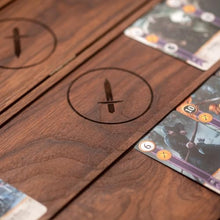 NovelStuffs Gwent Board for Witcher Card Game Black Walnut Hardwood 21.5"x24