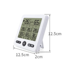 ABS Large Screen with Color Indoor Outdoor Digital Temperature Humidity Meter