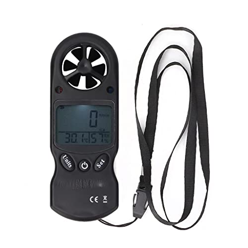 Digital Anemometer Wind Speed Meter Handheld Thermometer Hygrometer Anemometer Wind Speed Temperature and Humidity Measurement