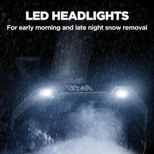 Litheli 40V Battery Operated Snow Blower, 19-inch Snowblower Thrower, Electric Snow Blowers with LED Spotlight and Brushless Motor, 2 x 4.0Ah Battery Included