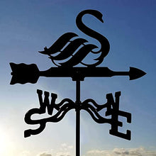 Weather Vane Stainless Steel Anti-Rust Weathervane Spray Paint Wind Vane Outdoor Sheds Yard Roof Barns Decoration Yard Indicating Wind Direction Measuring Tool B 35X50CM (E 35X50CM) (D 35X50CM)