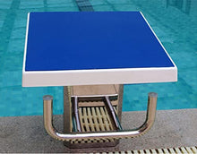 Bsetain 20 Inches Professional Indoor Outdoor Pool Diving Board, Standard Stainless Heavy Duty Diving Platform, Non-Slip Blue