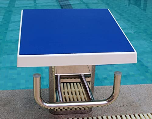 SDVantage Pool Diving Platform Professional Heavy Duty Diving Board, Stainless Pool Jumping Platform, Anti Slip Rubber Surface, Competition Diving Board Deck, Diving Boards for Inground Pools