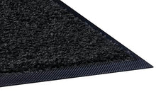 Guardian 94061135 Platinum Series Indoor Wiper Floor Mat, Rubber with Nylon Carpet, 6'x11', Black