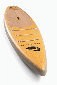 Paddle North PORTAGER Inflatable Stand-Up Paddleboard Kit Wood Grain