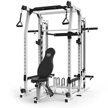 Marcy 3 in 1 Smith Machine Home Gym System Black