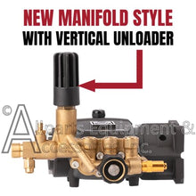 53BRD23 Simpson AAA Horizontal Triplex Plunger Replacement Pressure Washer Pump Kit, 2.5 GPM @ 3400 Max PSI with 3/4" Hollow Shaft