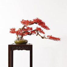 Artificial Plants Simulation Plant Art Bonsai Modern New Chinese Style Zen Simulation Red Bonsai Living Room Porch Cabinet Ornaments Articifical Plants Indoor