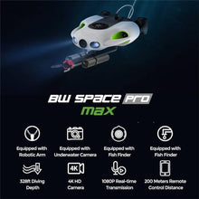 Camoro BW Space Pro Max Underwater Drone with Gripper Claw & 4K Camera Orange-100M