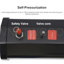 VNATWGOO 18L/20L/30L Outdoor Shower Water Tank for Shower, Portable Shower Water Tank for Camping Car Bathing,30L