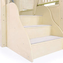 Guidecraft City Toddler Loft Wooden Climber Activity Center White Natural