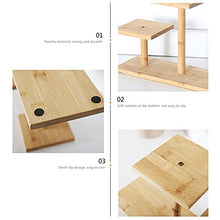 RWGOVLU Plant Stand Flower Pot Rack Holder Garden Living Room Table Planter Display Stand Home Decor Indoor Outdoor