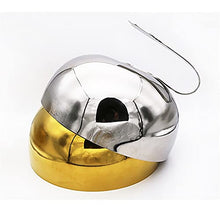 FMOPQ Cheese Melting Dome 304 Stainless Steel Food Cover with Handle Steaming Cover for Flat Top Griddle Grill Indoor/Outdoor(11.8 inch) (Color : Gold) (Silver)