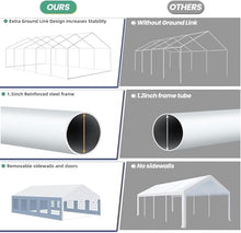 GarveeLife 20x32 FT Heavy Duty Wedding Canopy Tent White