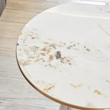 NRFJFOP Rock Board Sofa Edge Ark Contracted Round Angle Sitting Room Single Person Small Tea Table