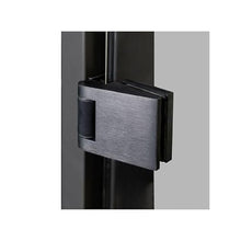 PROSAUNAS Clear & Tinted Glass Sauna Door, Prehung Tinted Glass Sauna Door (Left Hanging, Tinted - Black Alder Frame 24x81)