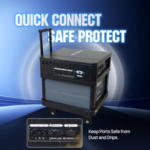 ECO-WORTHY 5120Wh SL3500 Stackable Power Station with Solar Inverter