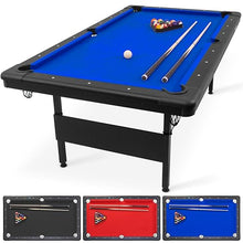 GoSports 7 ft Billiards Table Portable Pool Table Blue