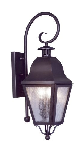 Livex Lighting 2551-07 Outdoor Wall Lantern, Bronze