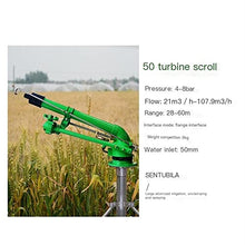 GUSTYT 360 Degree Adjustable Irrigation Sprinkler Watering Nozzle Yellow Electroplating Silver