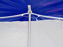 TentandTable 20x20 Premium Outdoor Wedding Event Party Canopy Pole Tent with Sidewalls Blue