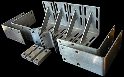 Dock Hardware Stainless Dock in a Box Kit with Galvanized Bolts 1/4