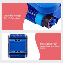 zcjysqav Pool Vacuum with Wall Climbing Capability and 18m Cord, Robotic Pool Cleaner, Pool Skimmer Robot, Ideal for Above Ground and Inground Pools