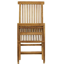 Sunnydaze Hyannis Wooden Teak Folding Chairs, Light Brown Finish, Set of 2