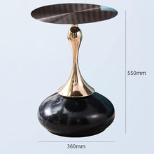 NRFJFOP Round Bed Side Table Small Metal Entrance Decor Hallway Sofa Loft Designer Mesa Auxiliar Furniture