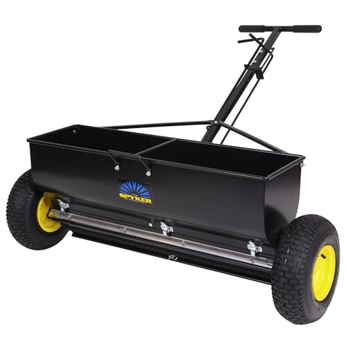Spyker P70-12010 Commercial Drop Spreader, Black