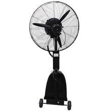 HQHAOTWU Electric Misting Oscillating Fan Humidification and Watering Industrial Spray High-Velocity Misting Fan Indoor&Outdoor 26inch