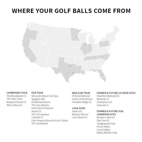 LostGolfBalls.com Titleist TruFeel Golf Balls 500 Pack 2023 Model White
