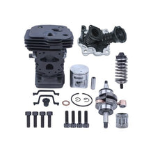 DYHZLBM 42mm Cylinder Piston Crankshaft Bearing Gasket Kit Fit for 450 450E 445E 445 Chainsaw Decompression Port Replacement Part