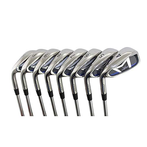 AGXGOLF Men's Left Hand Regular Flex Tour Irons Set with Steel Shafts