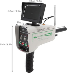 Professional Metal Detector, High Accuracy Gold Silver Copper Finder, Underground Scanner, 30m Depth 1000m Range, Outdoor Prospecting Treasure Hunter
