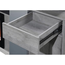 Global Furniture USA Zoro Grey 76" Entertainment Unit with Bluetooth Speaker
